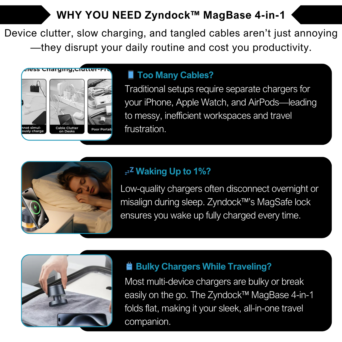 Zyndock™ MagBase 4-in-1