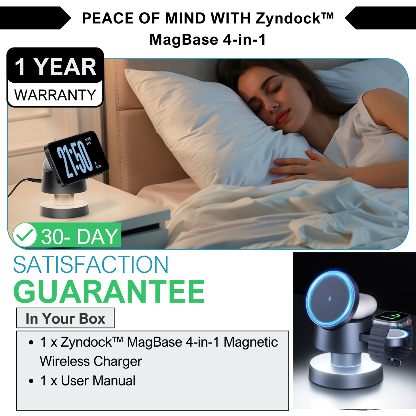 Zyndock™ MagBase 4-in-1