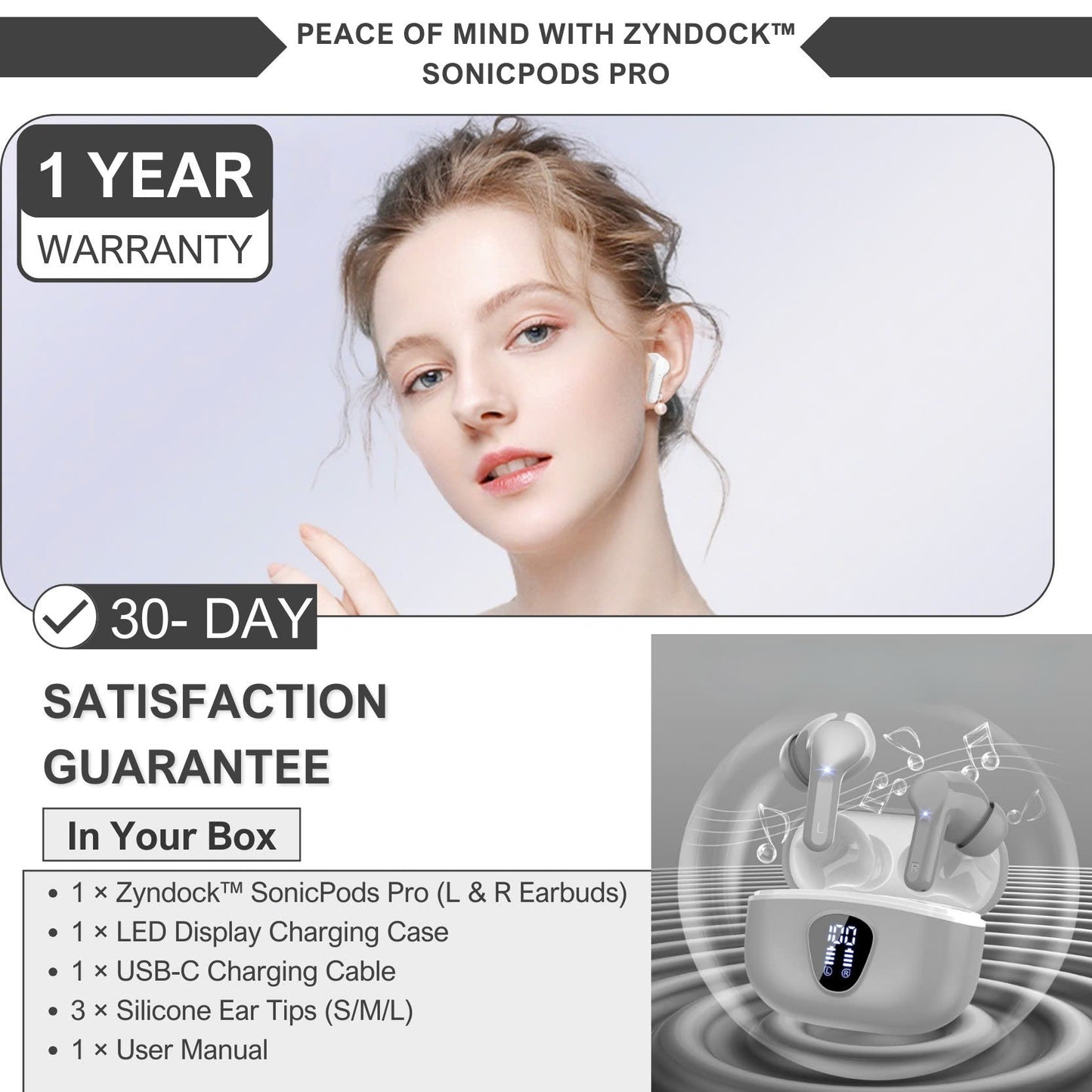 Zyndock™ SonicPods Pro